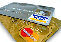 Photo: VISA and Euro creditcards